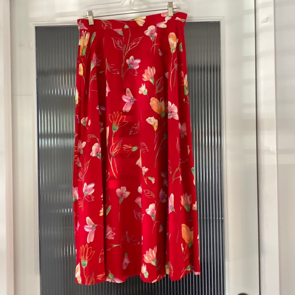 Coldwater Creek matching skirt and top